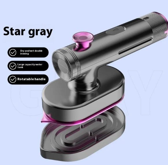 Handheld Garment Steamer - Wet Dry Dual-Use Portable Fabric Steamer