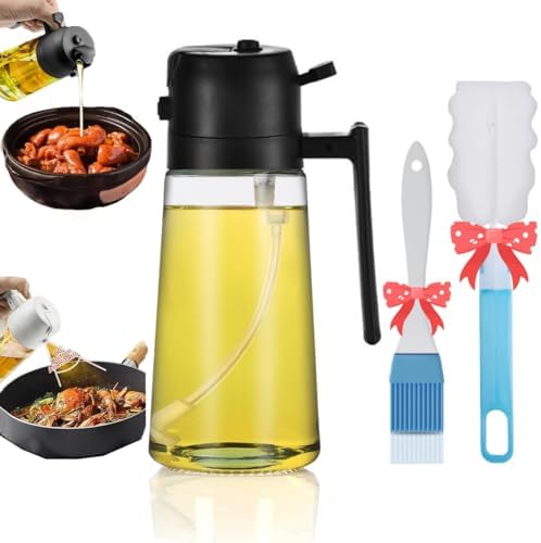 Olive Oil Sprayer in use for cooking