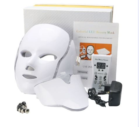 Photon LED Neck Mask — 7-Color Light Therapy for Neck Rejuvenation