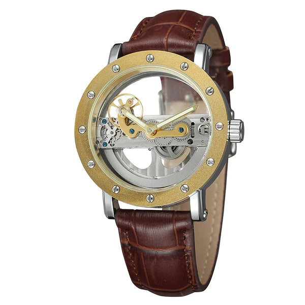 Forsining Luxury Waterproof Leather Automatic Watch - Premium quality product from Epic Trends Store