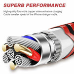 5-Pack Fast Charger USB Cable — Lightning Cord for iPhone