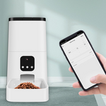Smart Automatic Pet Feeder - WiFi APP Control Voice Recorder Programmable Timer