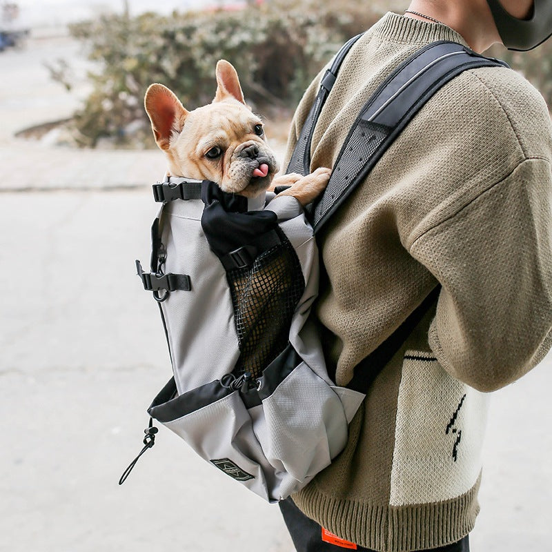 Pet Dog Carrier Backpack — Double Shoulder Portable Travel Bag