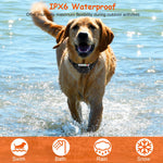 1Set 990FT Range Dog Wireless Fence Remote Training Collar IPX6 Waterproof Receiver With 0-9 Levels 