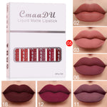 6-Piece Matte Lipstick Gift Set – Waterproof Long-Lasting Lip Gloss