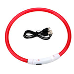 USB Rechargeable Pet Luminous Collar with 3 Modes