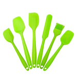 6-Piece High-Temperature Baking Tool Set — Silicone Kitchen Utensils (5 Colors)
