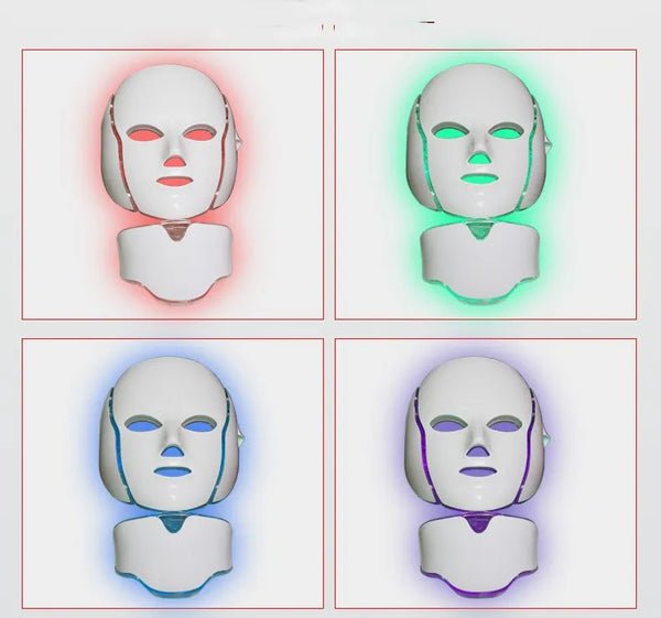 Photon LED Neck Mask — 7-Color Light Therapy for Neck Rejuvenation