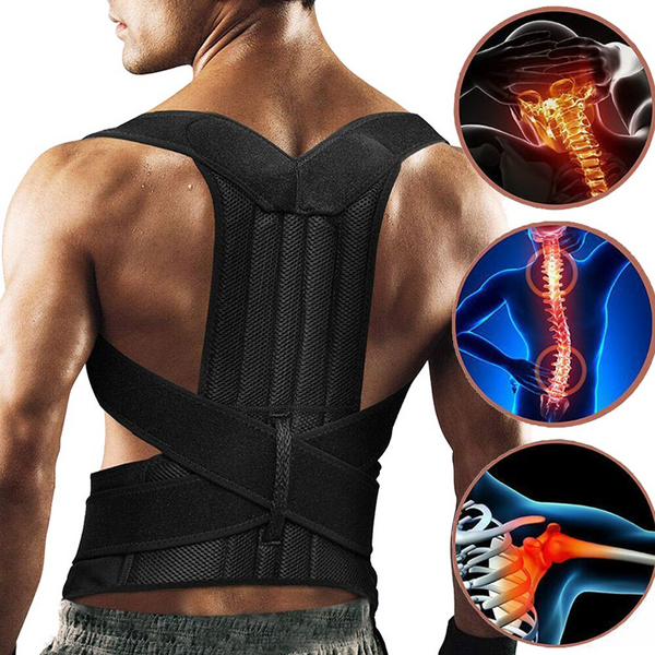 Adjustable Posture Corrector — Back & Shoulder Support Brace