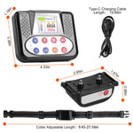 1Set 990FT Range Dog Wireless Fence Remote Training Collar IPX6 Waterproof Receiver With 0-9 Levels 