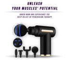 Muscle Massage Gun - Portable Handheld Deep Tissue Massager for Pain Relief