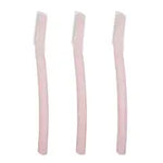 3 Pcs Disposable Facial and Eyebrow Razor Set