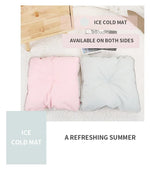Pet Tent with Cooling Mat — Ice Silk Summer Bed for Dogs & Cats