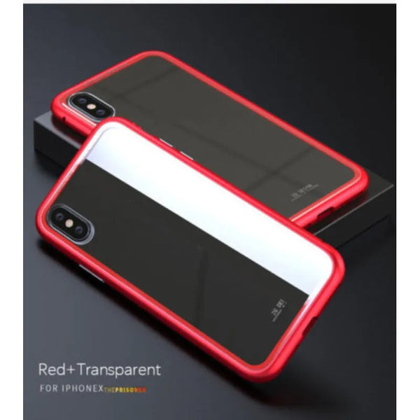 Magnetic Tempered Glass Screen Protector — iPhone Privacy Case