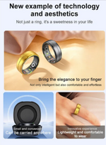 R6 Smart Ring  Advanced Health Monitoring with Long-Lasting Endurance