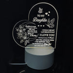 Night Light with Acrylic Engraving