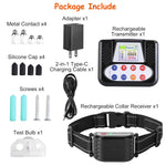 1Set 990FT Range Dog Wireless Fence Remote Training Collar IPX6 Waterproof Receiver With 0-9 Levels 