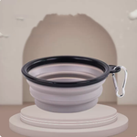 Collapsible Silicone Dog Bowl — Portable Travel Pet Feeder