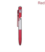 4-in-1 Folding LED Pen — Stylus, Phone Stand, Flashlight & Ballpoint