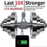 5-Pack Fast Charger USB Cable — Lightning Cord for iPhone
