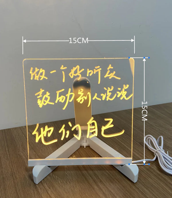 Acrylic DIY Note LED Board - Premium quality product from Epic Trends Store