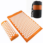 Yoga Acupressure Mat  Pillow Set