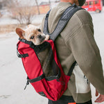 Pet Dog Carrier Bag Carrier For Dogs Backpack Out Double Shoulder Portable Travel Backpack Outdoor D