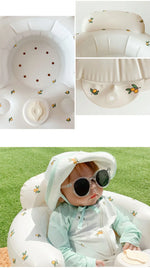 Inflatable Baby Chair — Dining & Bath Support Seat for Infants