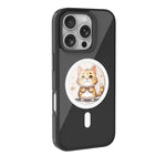 Round Magnetic HD Projection Screen Phone Case