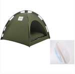 Pet Tent with Cooling Mat — Ice Silk Summer Bed for Dogs & Cats