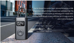 Portable Digital Tire Inflator - Auto Stop LED Light USB-C Rechargeable 12V Car Pump