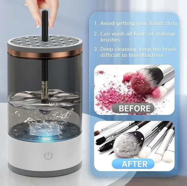 Electric Makeup Brush Cleaner & Dryer – The Perfect Gift for Makeup Lovers