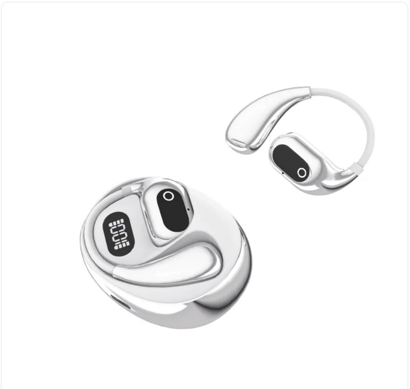 AI Smart Bluetooth Translation Earbuds - Budget-Friendly Real-Time Voice Translator with Digital Display