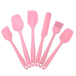 6-Piece High-Temperature Baking Tool Set — Silicone Kitchen Utensils (5 Colors)