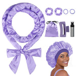 ZILAMPU Satin Heatless Curling Set Heatless Curls Overnight Hair Curler 70 No Heat Curls Hair Curler