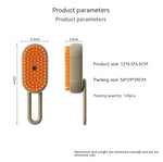 Pet Steam Brush - 2-in-1 Steam Grooming Brush for Dogs & Cats | Removes Loose Fur & Dander