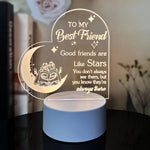 Night Light with Acrylic Engraving