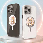 Round Magnetic HD Projection Screen Phone Case