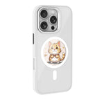 Round Magnetic HD Projection Screen Phone Case