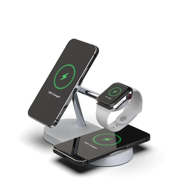 5-in-1 Magnetic Wireless Charging Station - USB-C, Watch, AirPods & Phone Charger