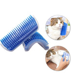 Cat Self Groomer Wall Corner Scratcher with Catnip