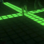 Interactive RGB LED Dance Floor Tiles - 4-Pack (30cm, Touch Activated, Bluetooth Sync)