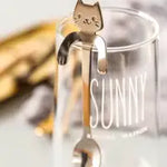 Mini Cat Stainless Steel Spoon for Coffee and Desserts - Premium quality product from Epic Trends Store