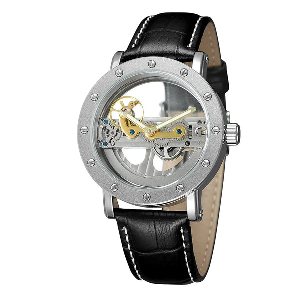 Forsining Luxury Automatic Watch - Waterproof Leather Strap