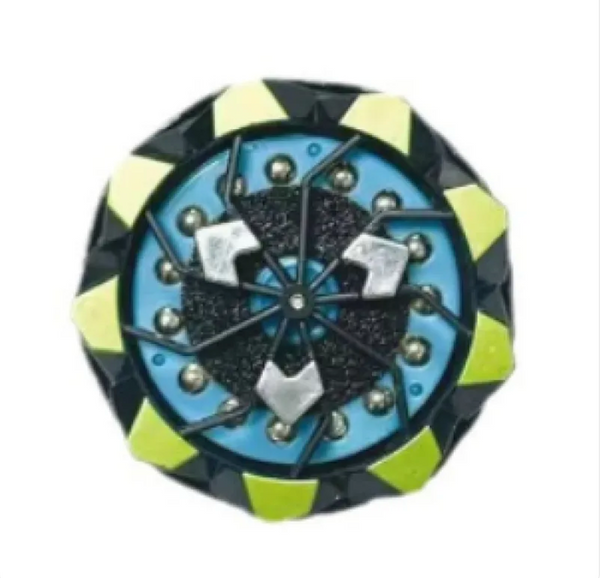Fireworks Spin Gyro LED Fidget Spinner - Spark Effect Rotating Toy for Kids & Adults
