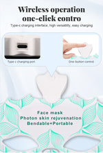 7-Color LED Photon Facial Mask — Skin Rejuvenation Beauty Device