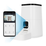 Smart Automatic Pet Feeder - WiFi APP Control Voice Recorder Programmable Timer