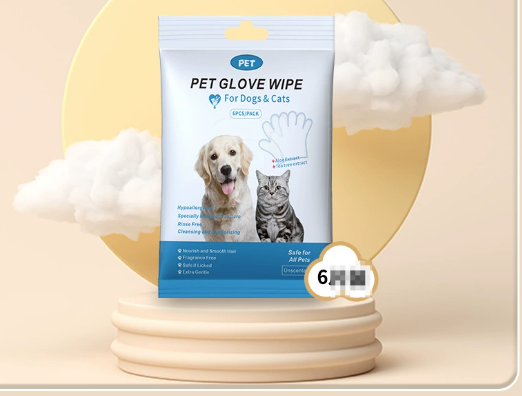 Pet Cleaning Gloves  Wipes