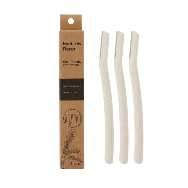 3 Pcs Disposable Facial and Eyebrow Razor Set
