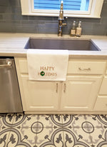 Sheep - Jacob Sheep Happy Holidays Kitchen Towel Set of 2